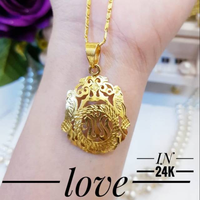 Xuping kalung lapis emas 24k 2224j