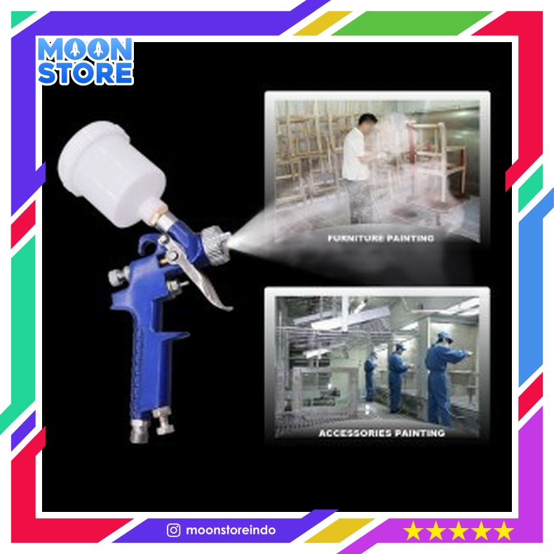 SPRAY GUN PROFESSIONAL SPRAY GUN NOZZLE HVLP AIRBRUSH 1.4MM