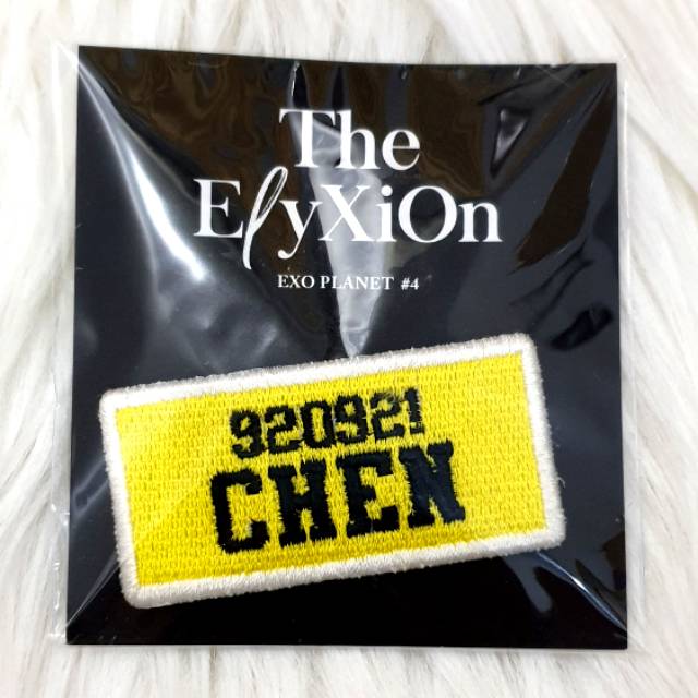 Exo official elyxion wappen / badge - chen version