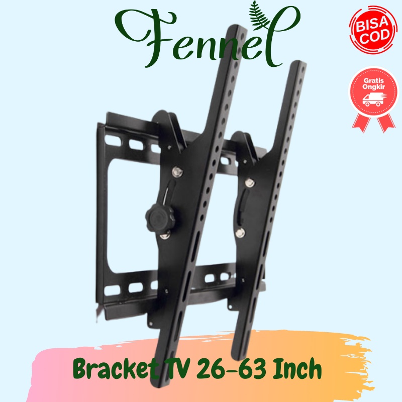 Bracket TV Adjustable VESA 400 x 400 mm Untuk TV 26-63 Inch RM-005