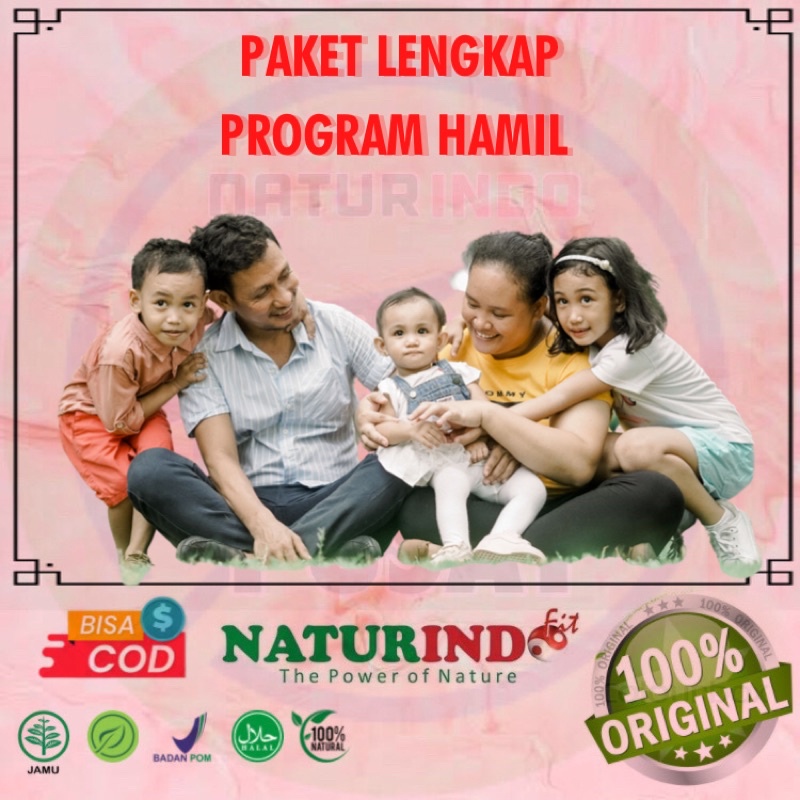 Paket Promil Program Hamil Anak Idaman Herbal Aman Naturindo Buah Hati Sehat