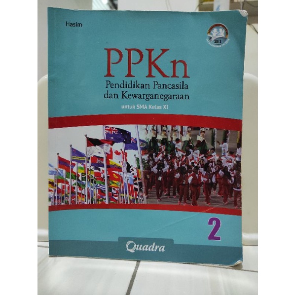 [Preloved/Bekas] PPKn untuk SMA kelas XI - Penerbit Quadra