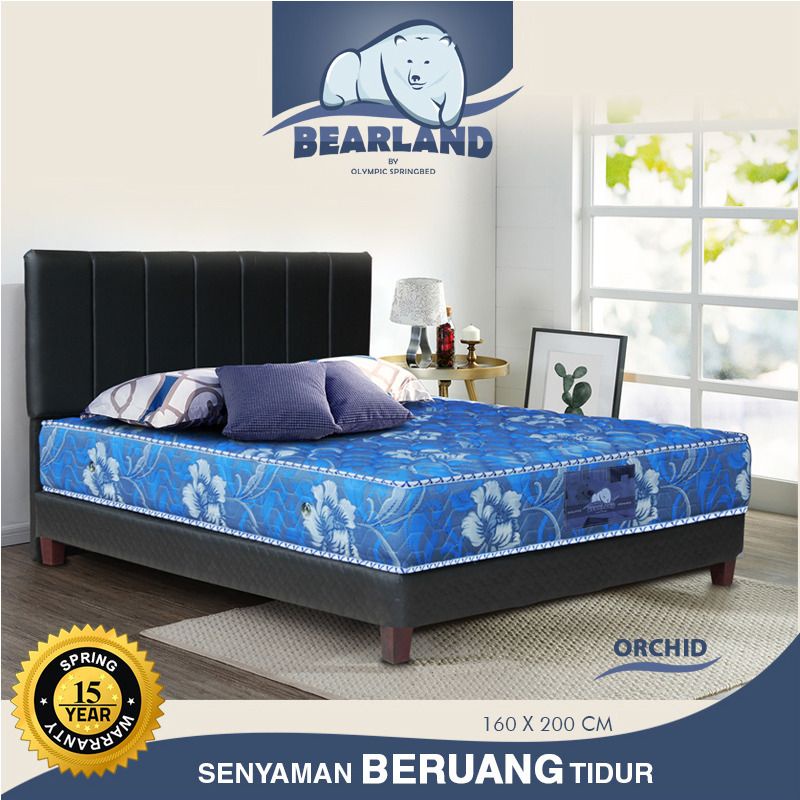 Matras Springbed Olympic Bearland Sloth Tebal Matras 26cm.