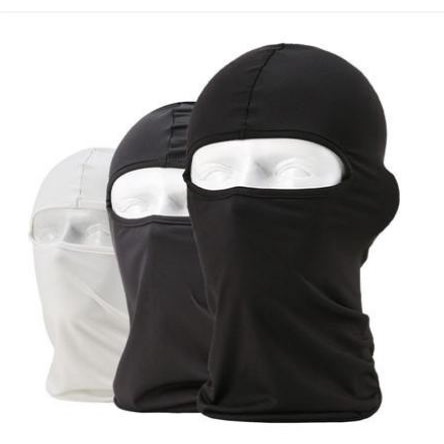 [TOSERBA_EMAK] - Rhodey Full Face Spandex Masker Motor / Balaclava - Black