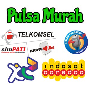 Jual Pulsa All Operator Murah 50rb - 100rb 24Jam NON STOP