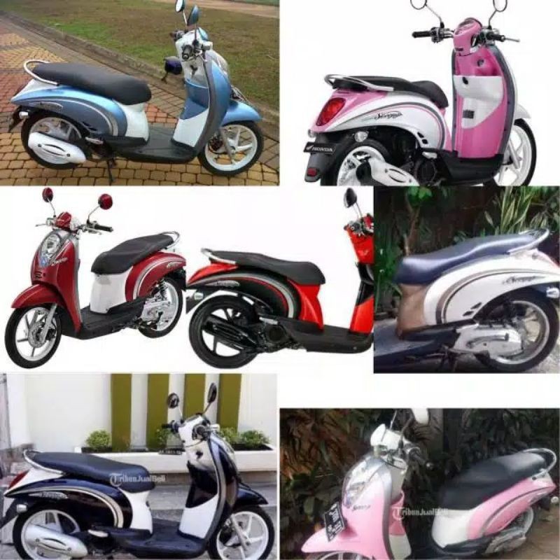 Striping honda scoopy karbu 2010 2011 2012 standar berkualitas
