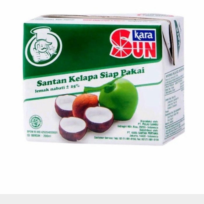 

sun cara santan kelapa 200ml
