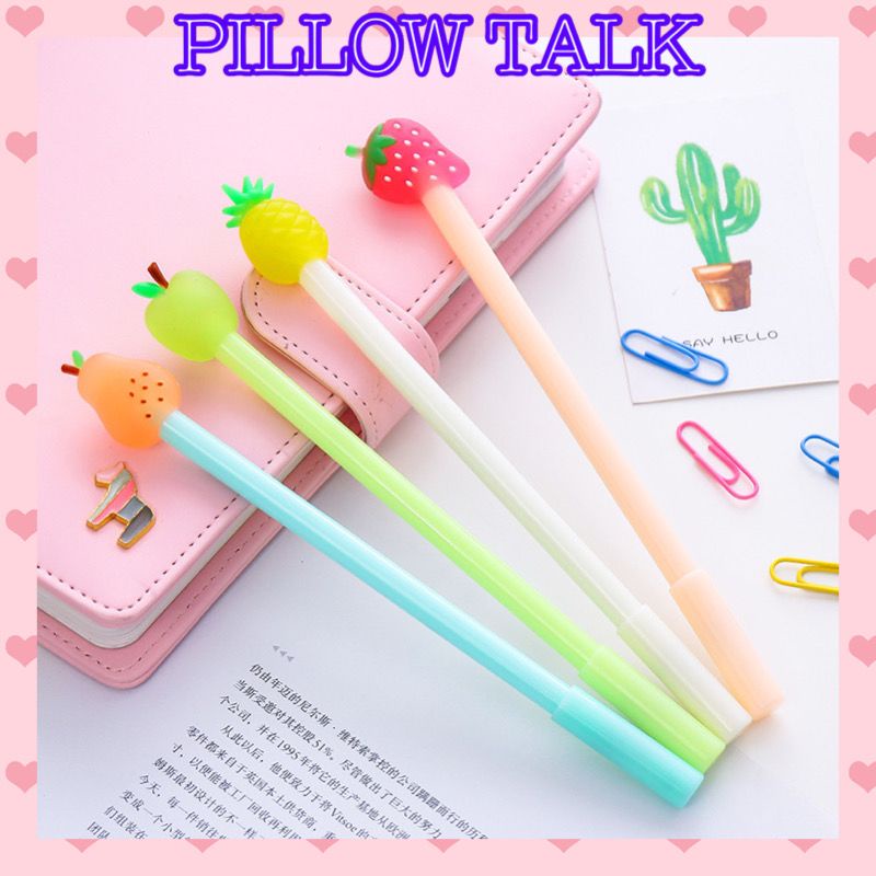 

PT182 Pena Buah Buahan / Pulpen / Stationary / Alat Tulis / Bolpen / Gel Pen Import