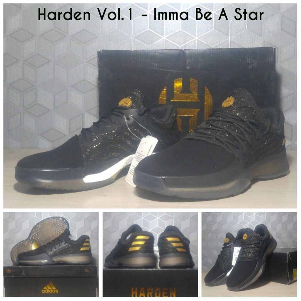 Sepatu Basket KuliahFREE KAOS KAKI sepatu basket adidas harden vol 1 imma be a star