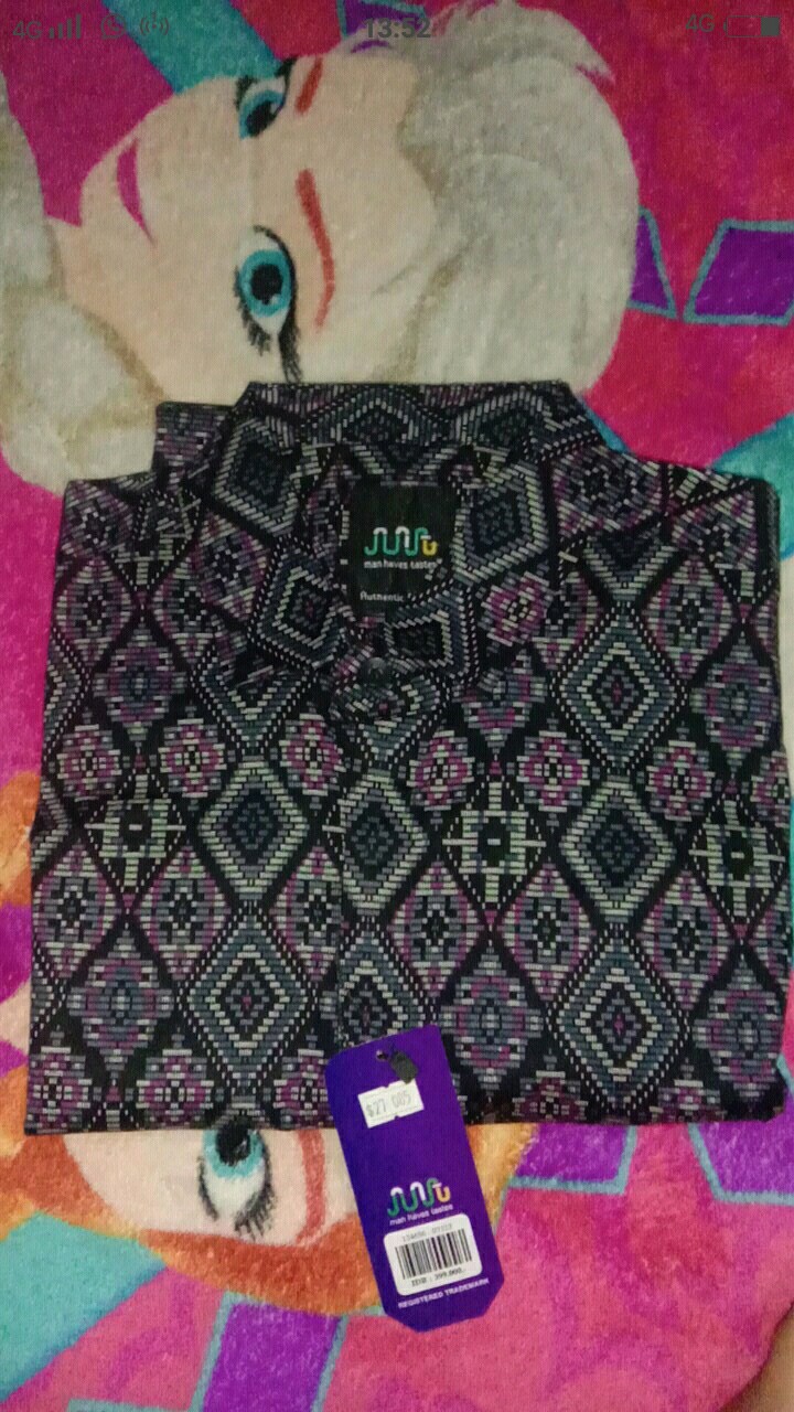 Dgm Fashion   Kemeja Batik Songket Lengan Panjang Casual Batik Pria Lengan Panjang Batik Songket