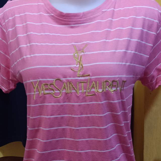 KAOS WANITA SALUR YSL