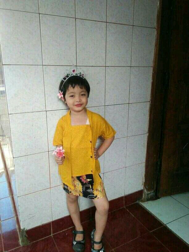 (bisa Cod)kutubaru Batik Anak/kebaya Anak/kebaya Karnaval