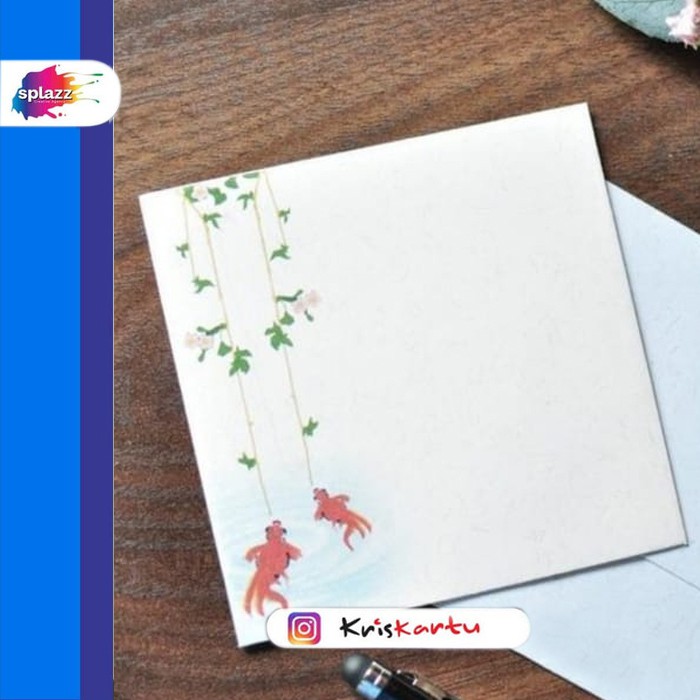 

Amplop Sumbangan Kriskartu (sepasang ikan)