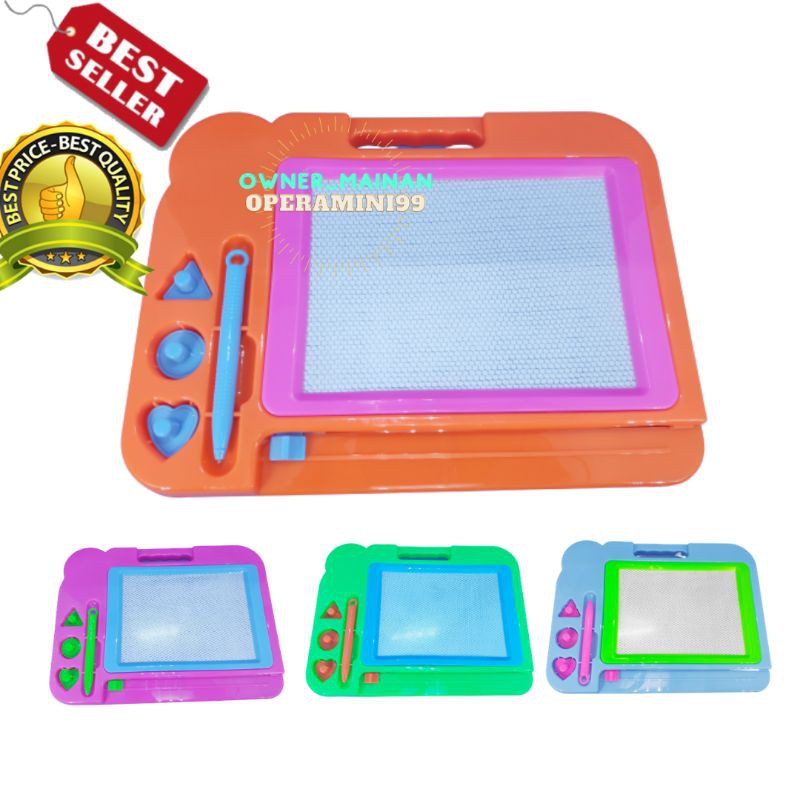 

Mainan Papan Tulis Saba Sobak Drawing Box Magnet Magnetik Bisa Dihapus Kualitas Bagus