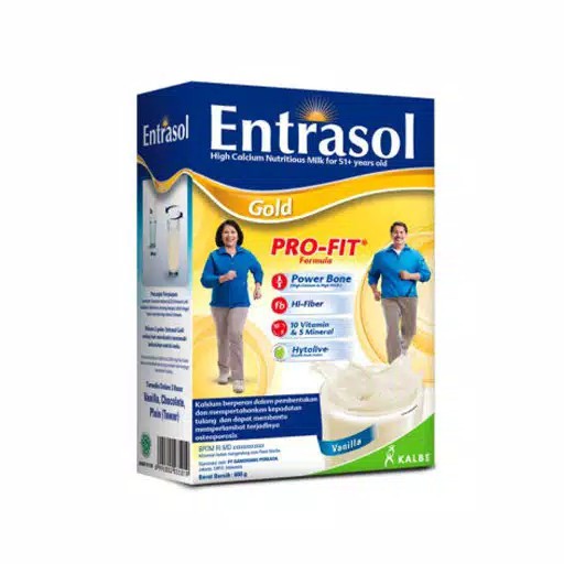

ENTRASOL GOLD VANILA 600 GR
