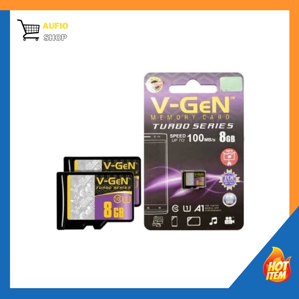 MEMORY VGEN 8GB 16GB 32GB CLAS 10 GARANSI RESMI