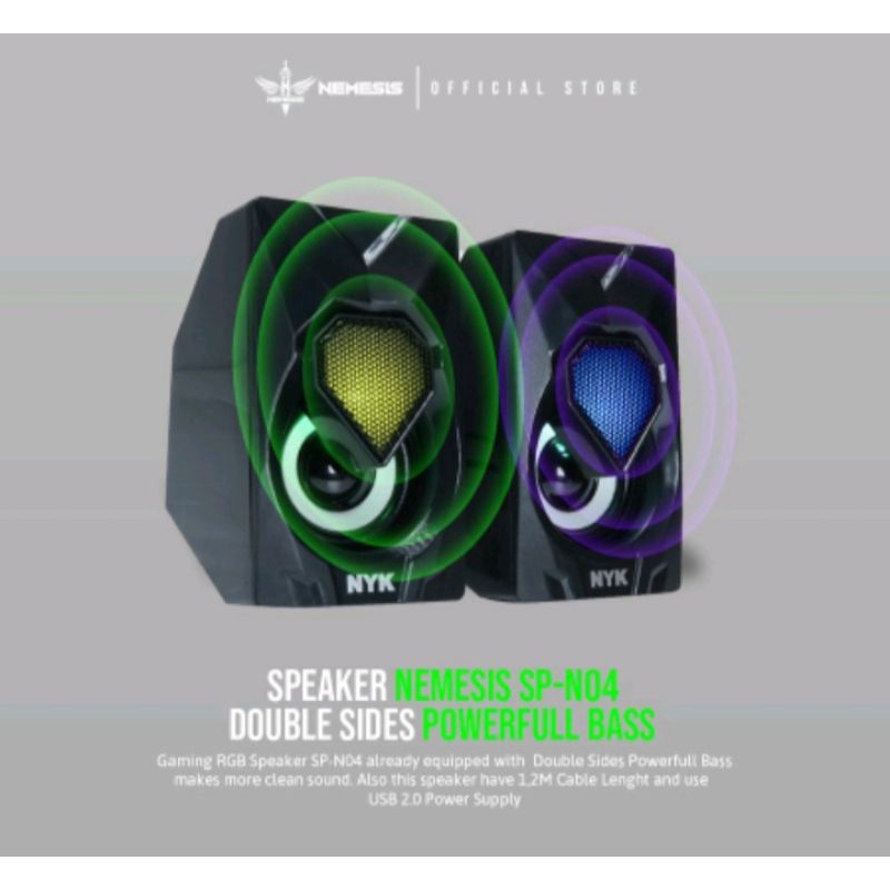 SPEAKER GAMING  NYK SP-N04 / NYK SP-N04 / NYK SPN-04 / NYK SPN04 / NYK NENESIS ORIGINAL