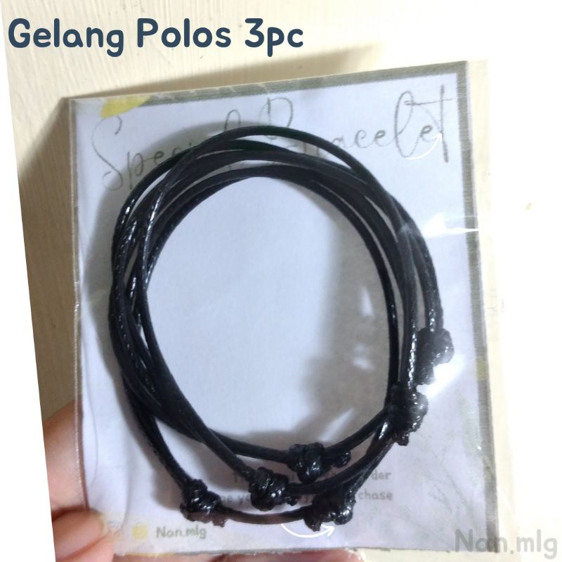 Gelang Polos Tali Korea