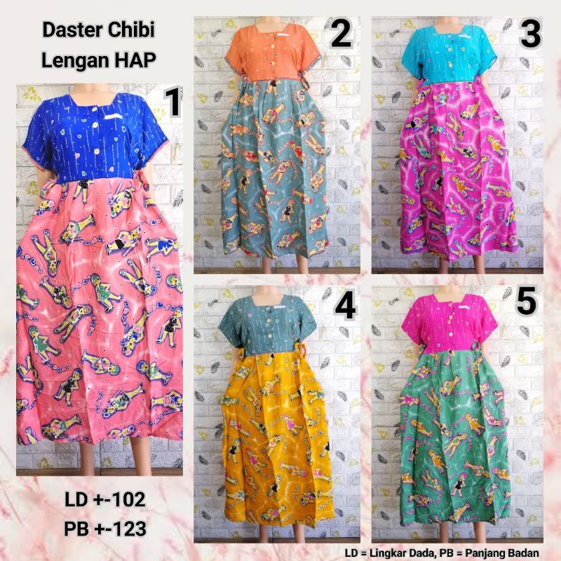 DASTER CHIBI LENGAN HAP ADEM BUSUI FRIENDLY BU TEJO KPK + GNJK