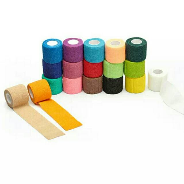 perban kohesif/perban elastis/perban berperekat/cohesive bandage