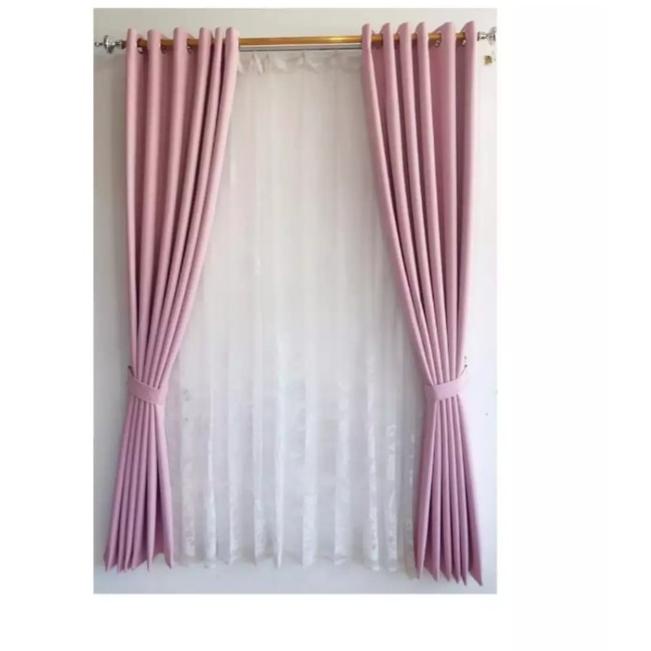 Gorden Blackout Polos | gorden jendela | gorden pintu | gorden kamar 2 kaca (KODE BCDFGHJKLMNPQRSTVW