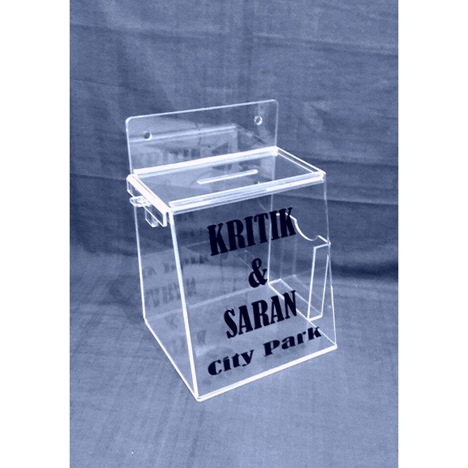 

(((BISA COD))) acrylic kotak kritik dan saran , akrilik PROMOKode 5684