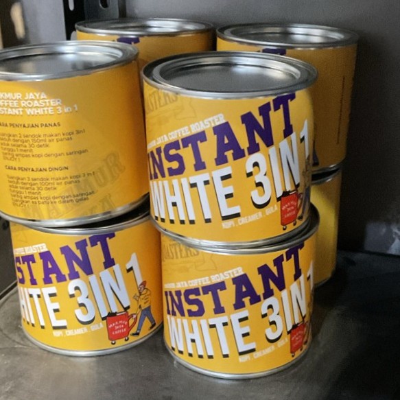 

(BISA COD) Instant White 3in1 Makmur Jaya Coffee (kopi susu instant dengan ampas) - Instant White