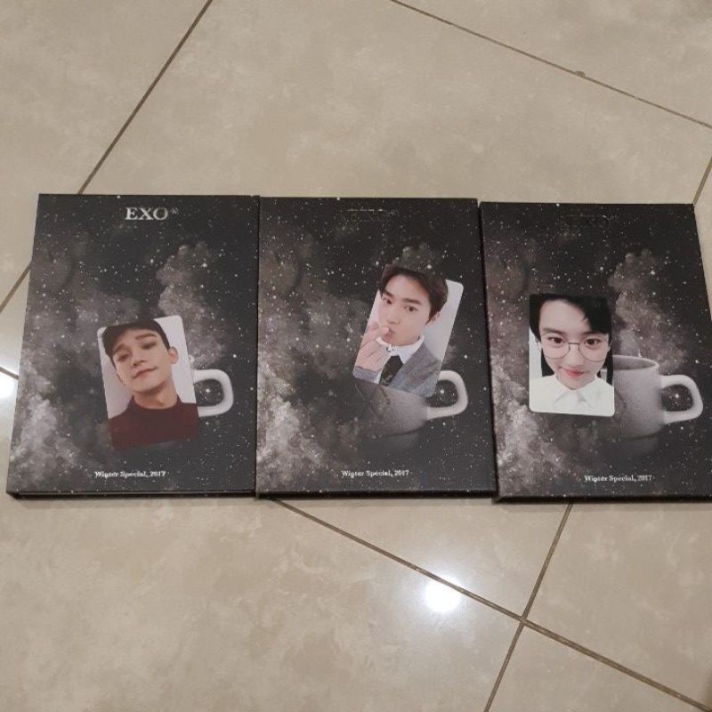 EXO UNIVERSE WINTER ALBUM UNSEALED SUHO CHEN CHANYEOL PC