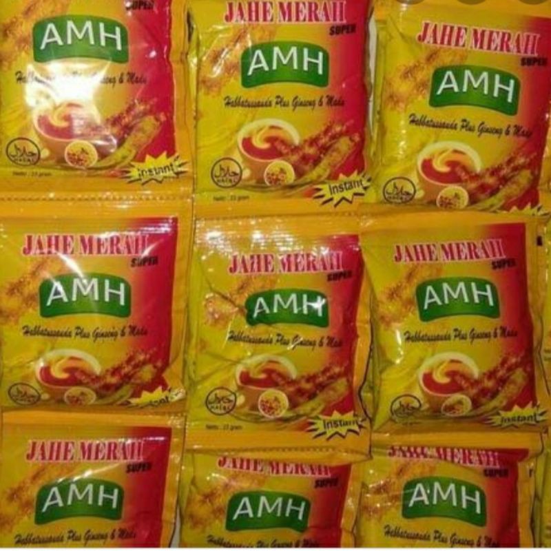 JAHE MERAH AMH 12 Sachet