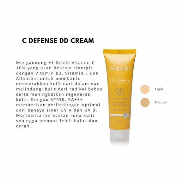 ❤️GROSIR❤️ Wardah C Defence DD Cream