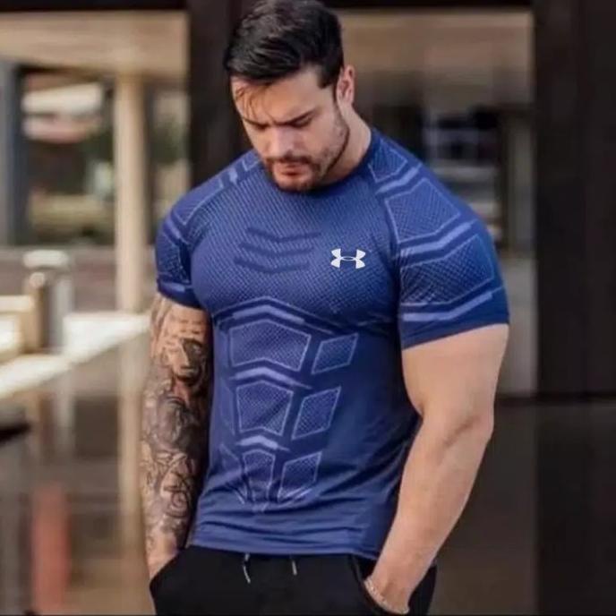 Kaos Gym Drifit Berotot / Baju Gym Nike IMPORT