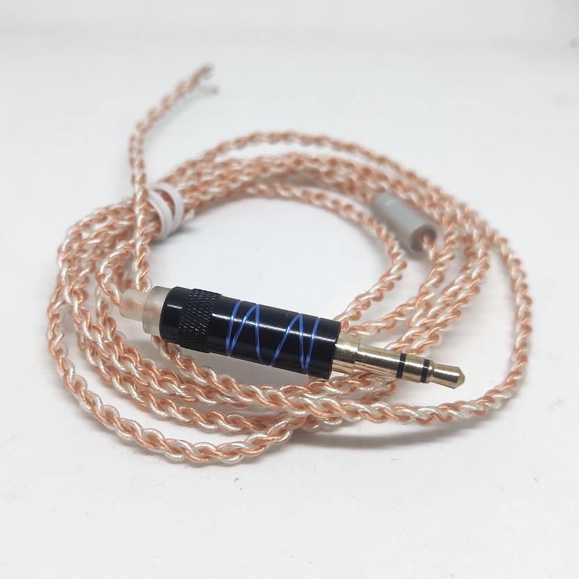 High Purity UE Twist Silver Plated Artistic Acoustic Jack DIY Cable