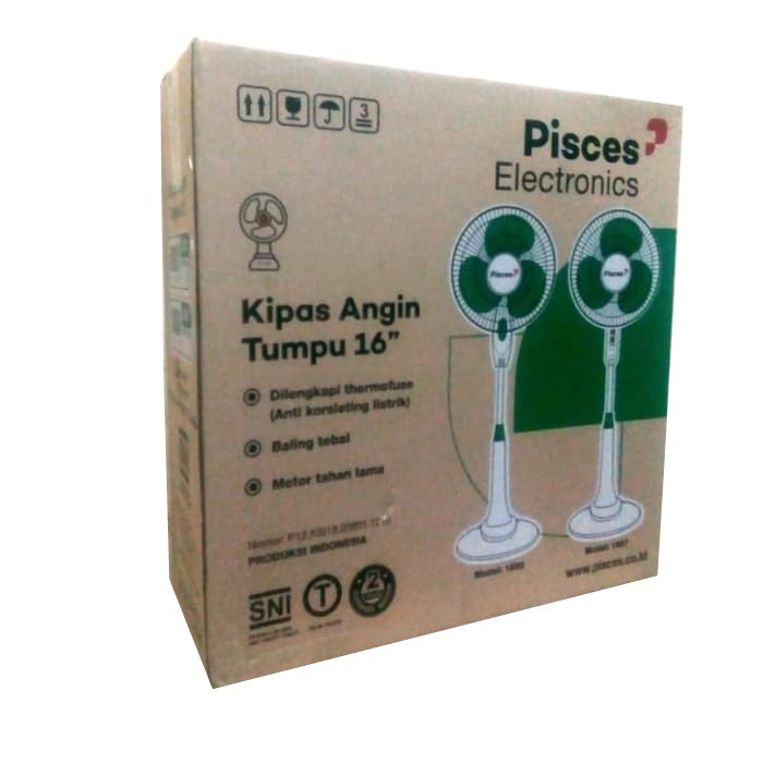 Kipas Angin Berdiri Stand Fan 16 inch kaki bulat