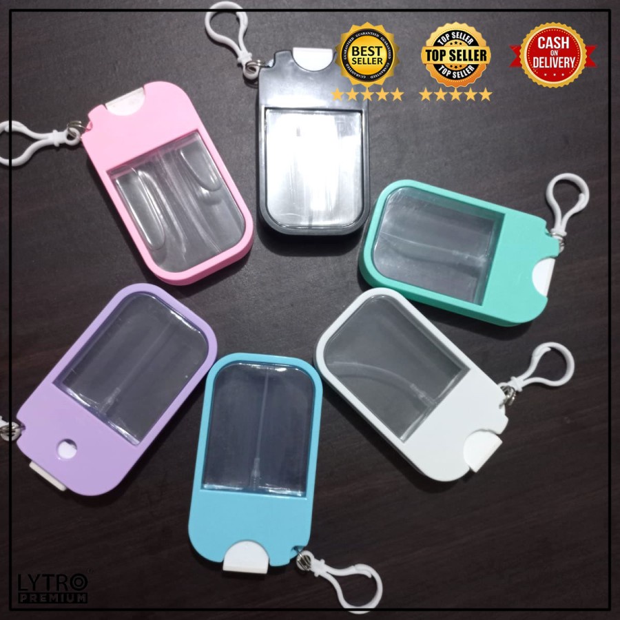 Hand sanitizer Custom Print UV Nama / Foto Satuan Spray Pocket