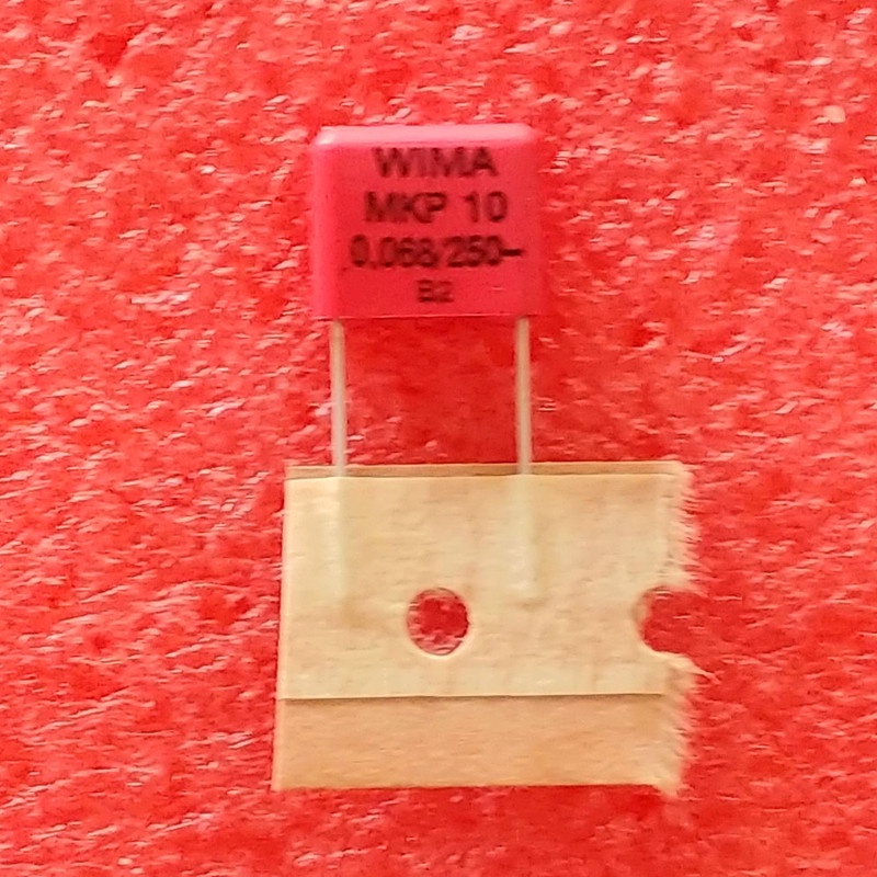 Capacitor Kapasitor MKP 250V/VDC 68nF WIMA
