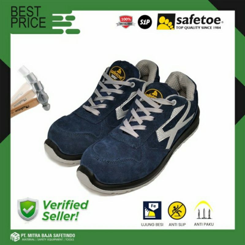 Sepatu Safety Safetoe Canapus 100 % Original - Safety Shoes Safetoe Canapus