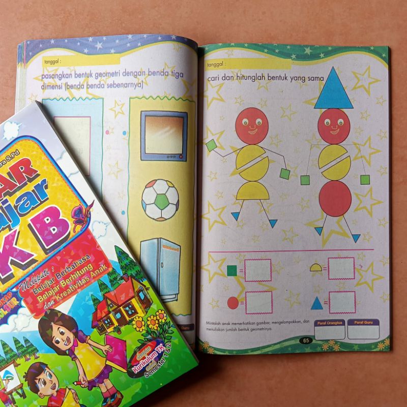 Buku Pintar Belajar  Play Groub &amp; TK FULL COLOUR