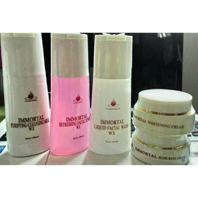 IMMORTAL PAKET WX ISI 5 | PAKET WHITENING IMMORTAL ISI 5