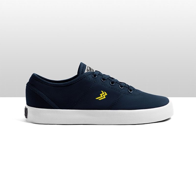 Sepatu Geoff Max Official - Ethan Navy White