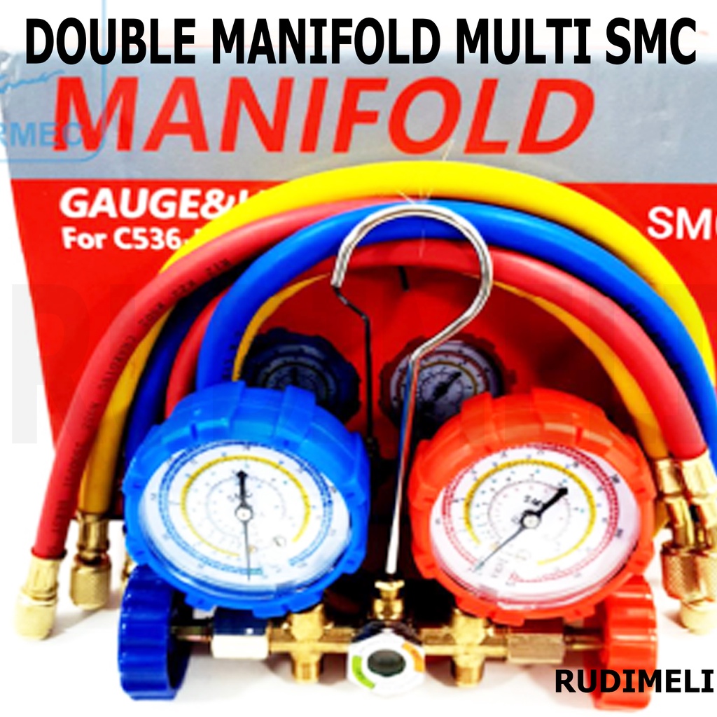 DOUBLE MANIFOLD  MULTI PENGISIAN Pr3on SMC