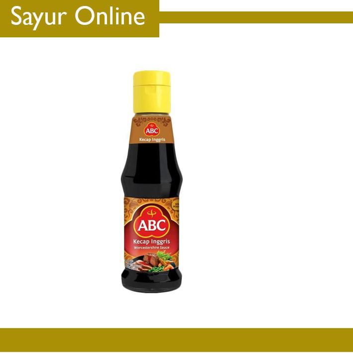 

[SayurOnline] KECAP INGGRIS ABC [195ml] WORCESTERSHIRE SAUCE