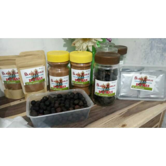 

Black garlic