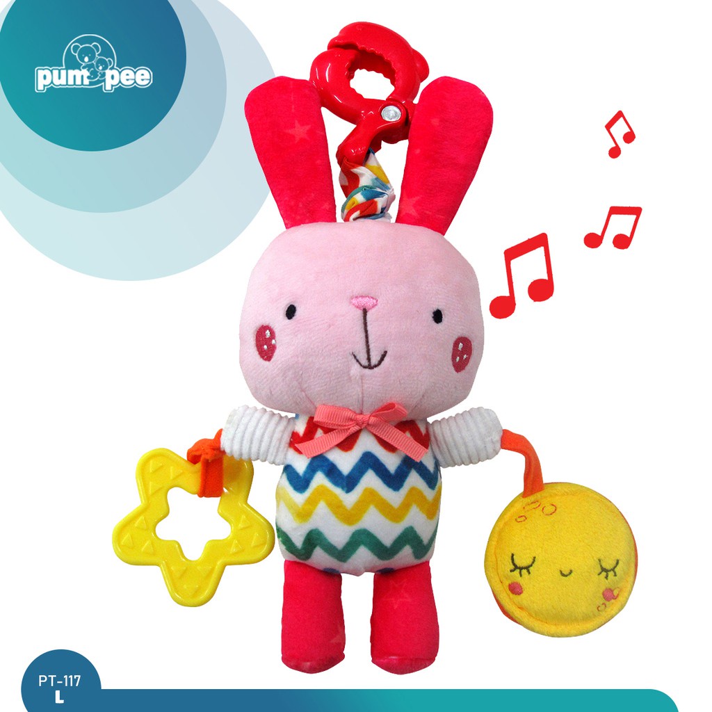 PUMPEE PULL STRING TOY MY OWL WONDERLAND / MAINAN ANAK