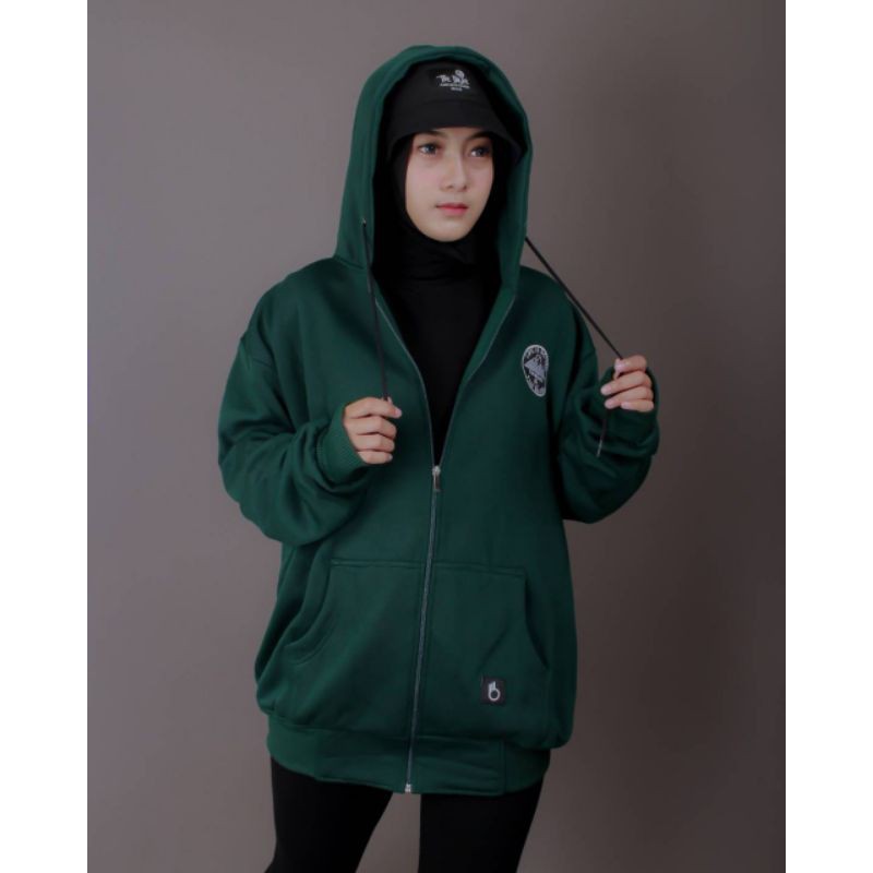 Sweater Wanita XXL Original The Bojiel / Hoodie Wanita XXL-Green (02)