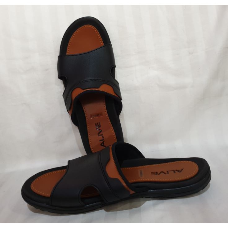 Alive Sandal Pria Luther Black