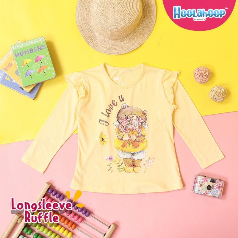 KAOS HOOLAHOOP PLAYSTUFF LONGSLEEVE RUFFLE 2-10T