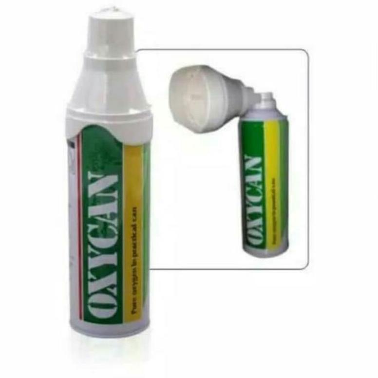 [PRODUK FYZPJ] Oxycan Pure Oxygen In Practical Can Oksigen Portable 500cc KCB