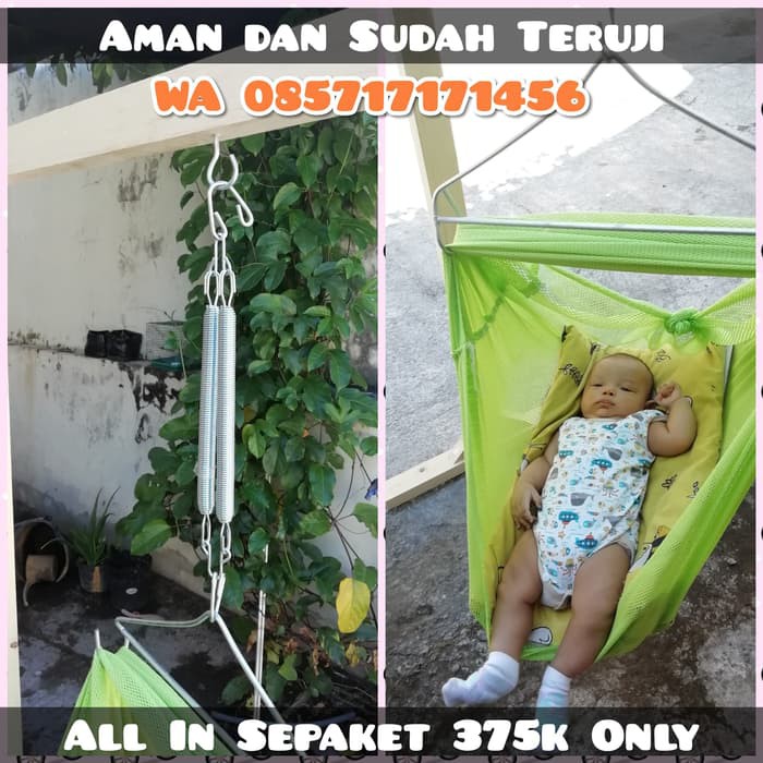 Ayunan Bayi Murah Dari Kayu Homemade Shopee Indonesia