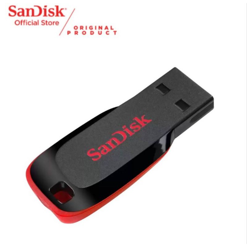 [ORIGINAL OFFICIAL] Flash disk SanDisk CZ50 Cruzer Blade 32 GB USB