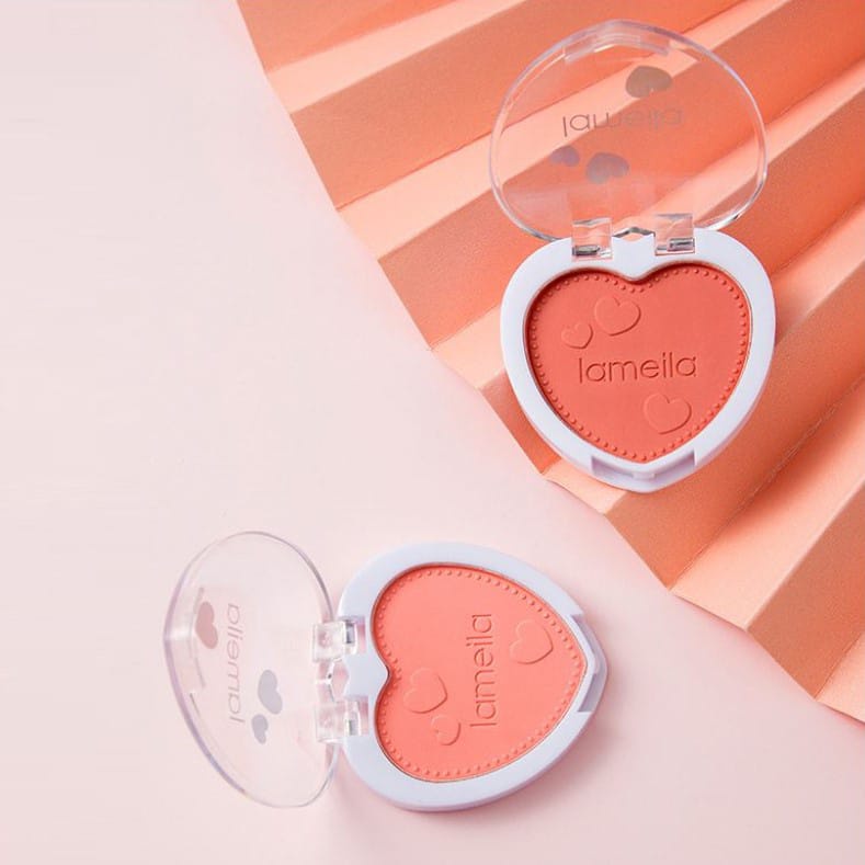 LAMEILA 5107 Blush On 4 Colours Love Palette Blusher Perona Pipi 4 warna